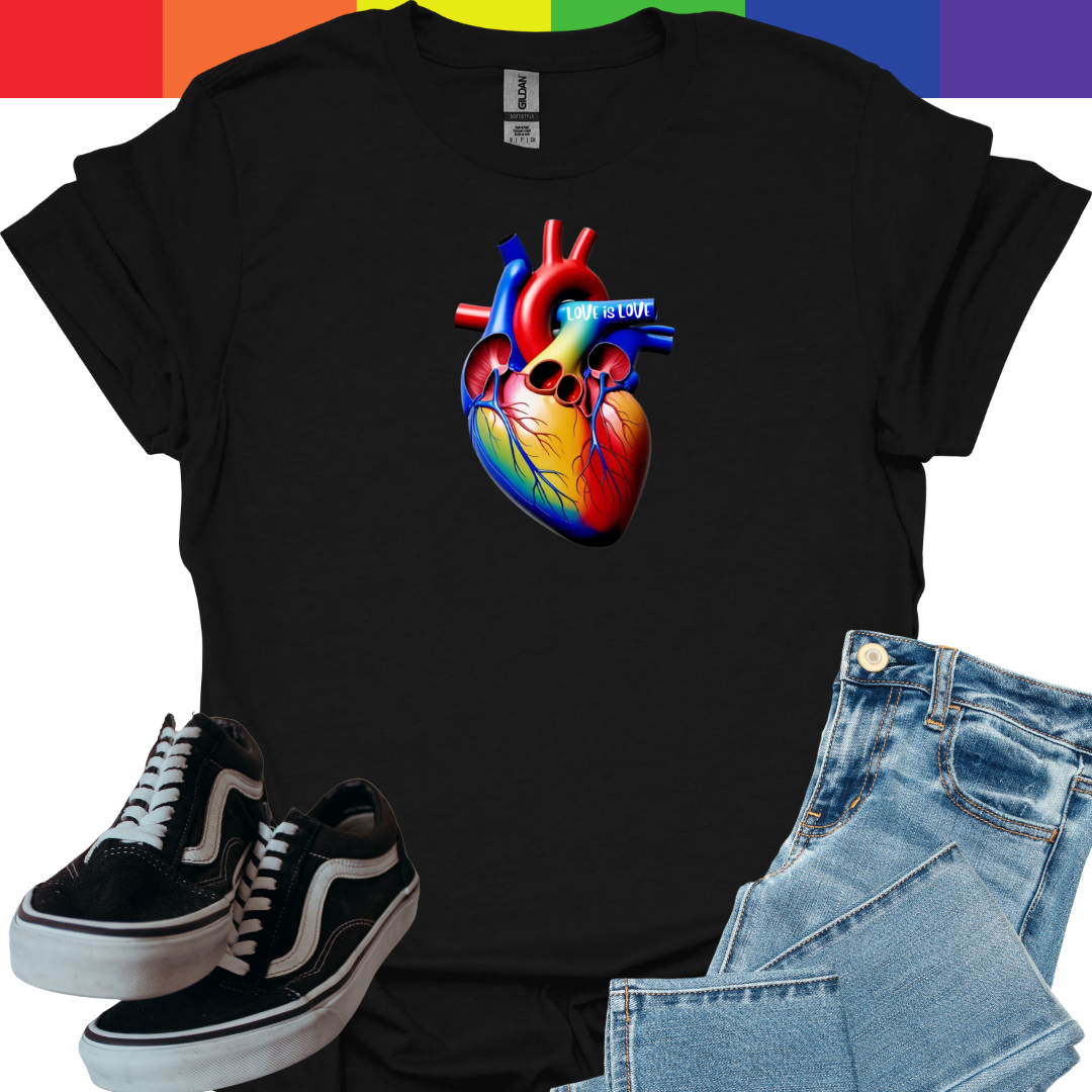 17 - Heart Love is Love