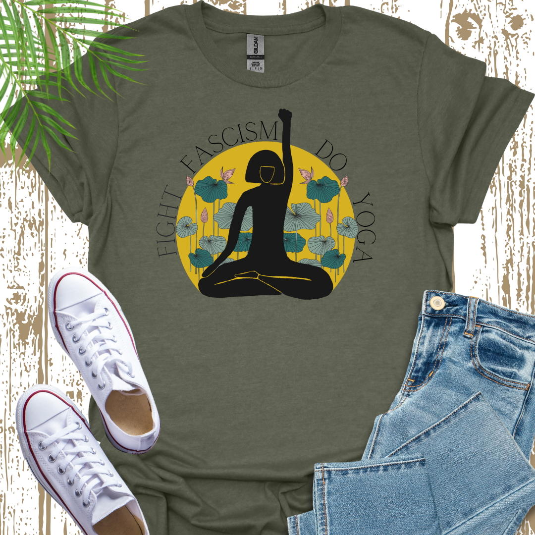 19 - Fight Fascism Do Yoga