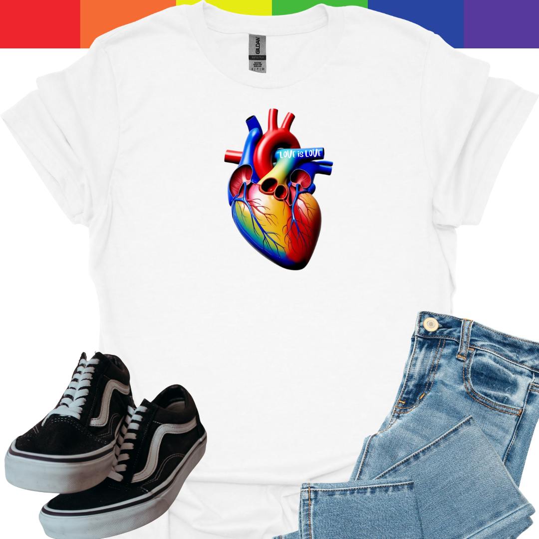 17 - Heart Love is Love