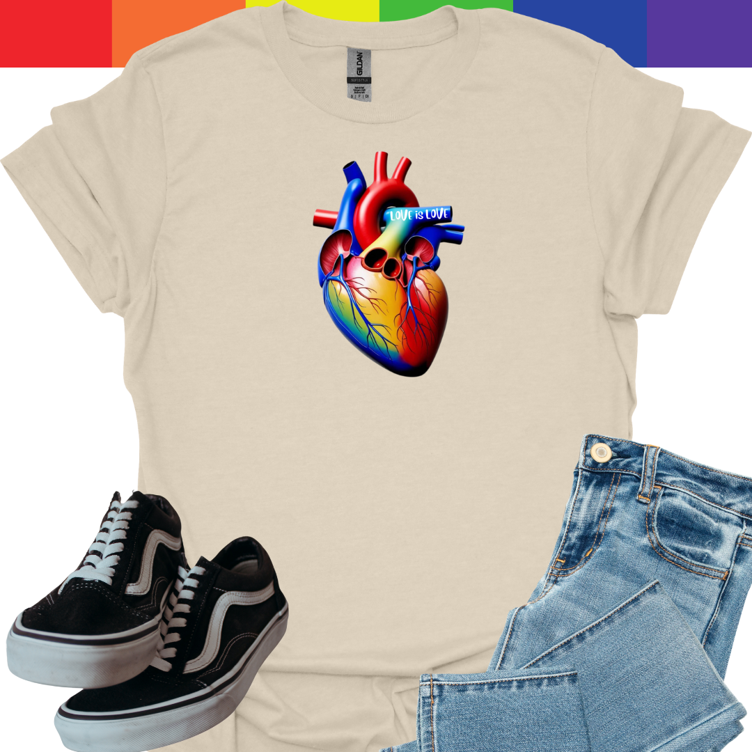 17 - Heart Love is Love