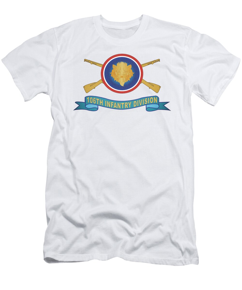 1 106th Infantry Division Emblem Milar Style T-Shirt