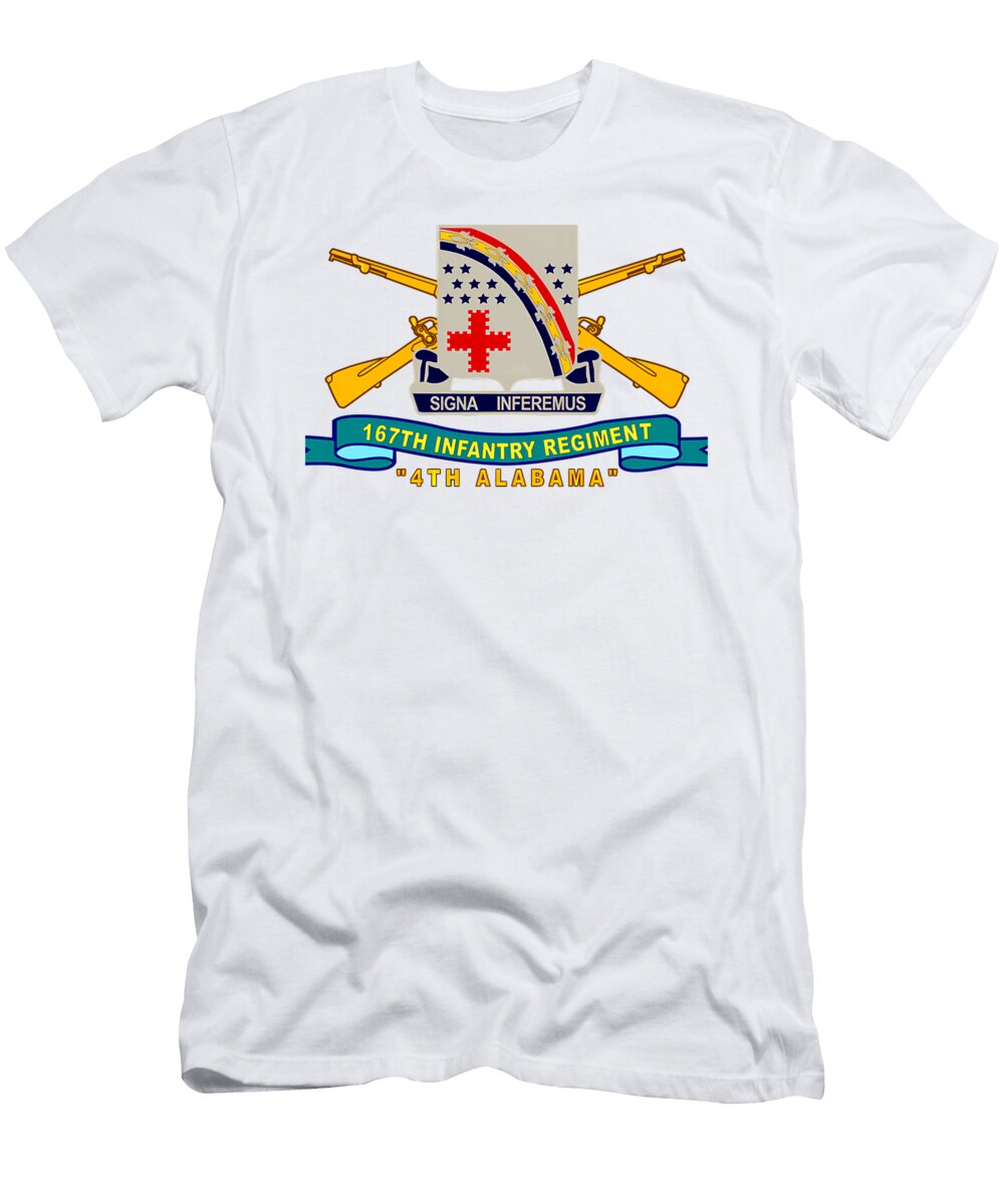 1 167th Infantry Regiment Emblem Kenvin Tran T-Shirt