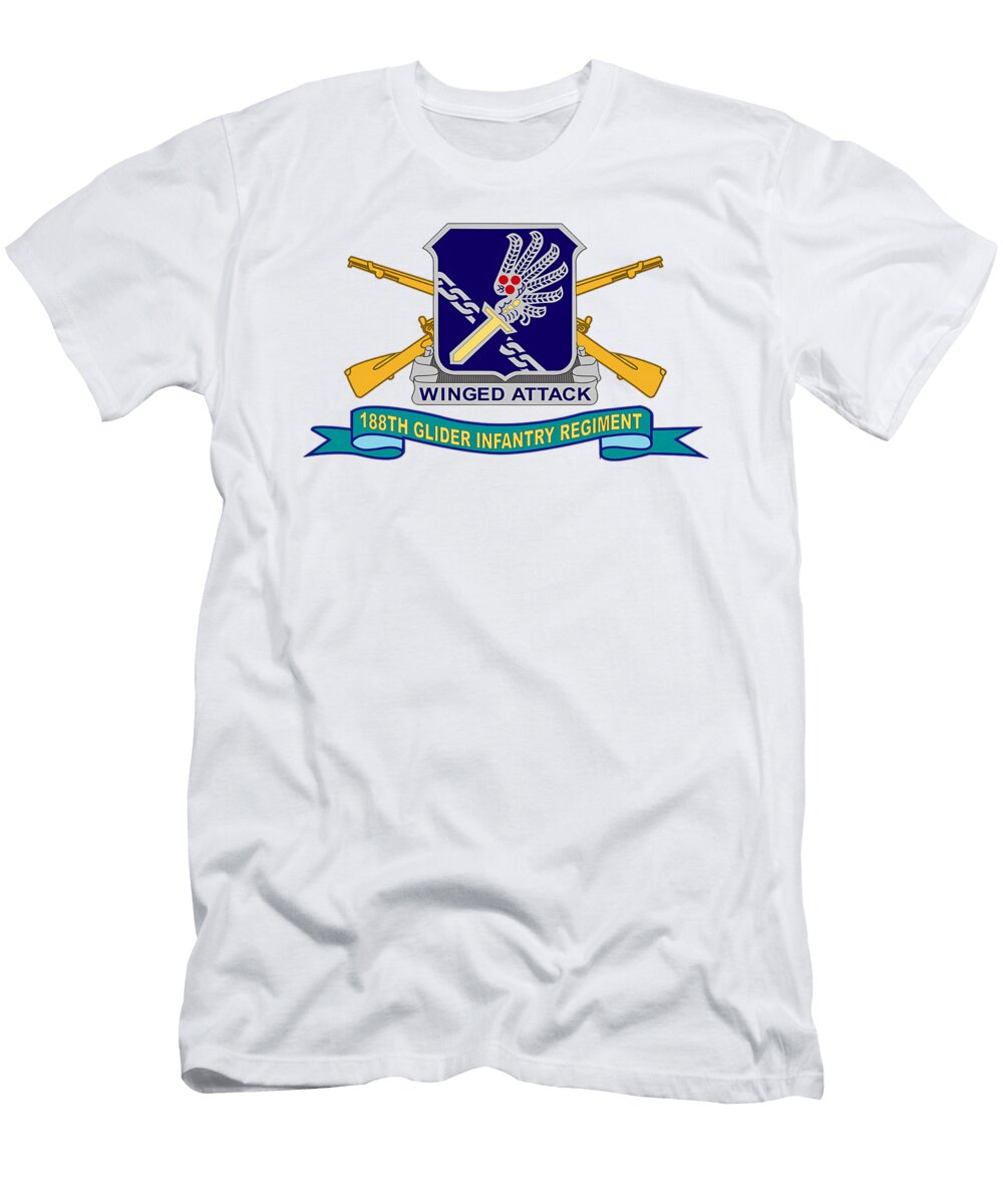 1 188th Glider Infantry Emblem Milar Style T-Shirt