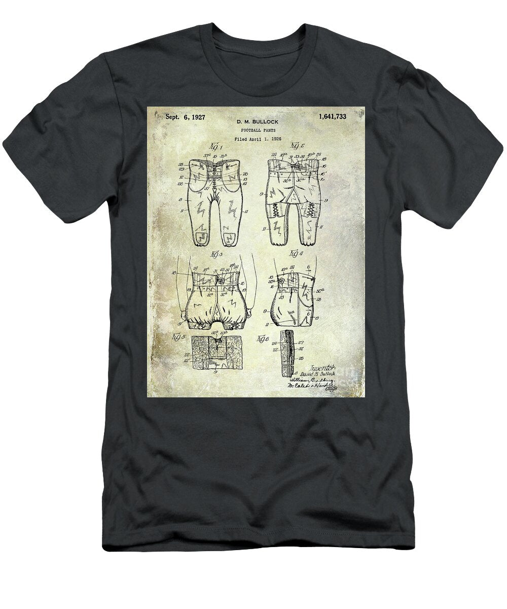 1 1927 Football Pants Patent Jon Neidert T-Shirt