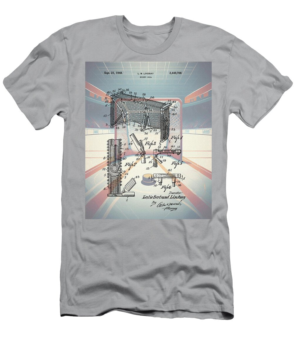 1 1948 Hockey Goal Patent Dan Sproul T-Shirt