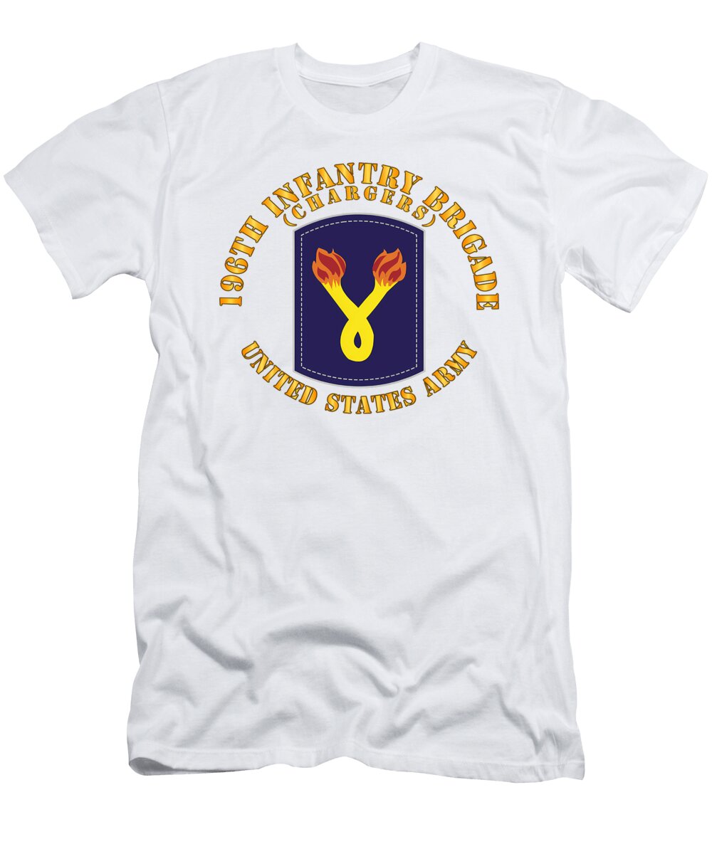 1 196th Infantry Brigade Emblem Milar Style T-Shirt