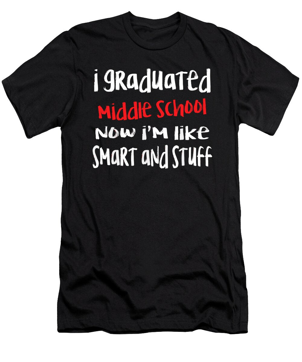 1 2022 Junior High Graduation Funny Middle School Graduation 1 T-Shirt