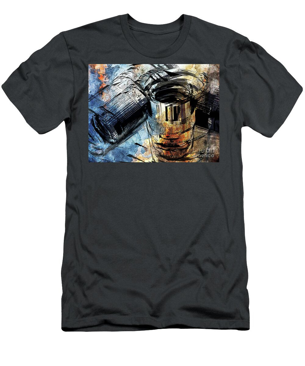 1 Abstract Camera Lenses Phil Perkins T-Shirt