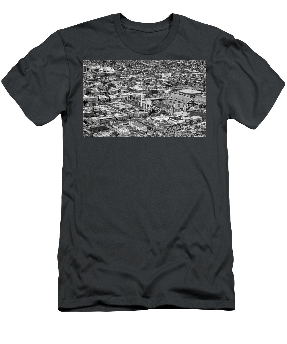 1 Aerial View of the University of Arizona Campus Mountain Dreams T-Shirt