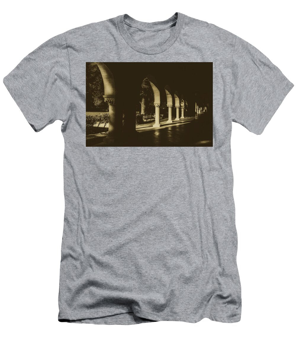 1 Arches of Stanford At Dusk Unsplash T-Shirt