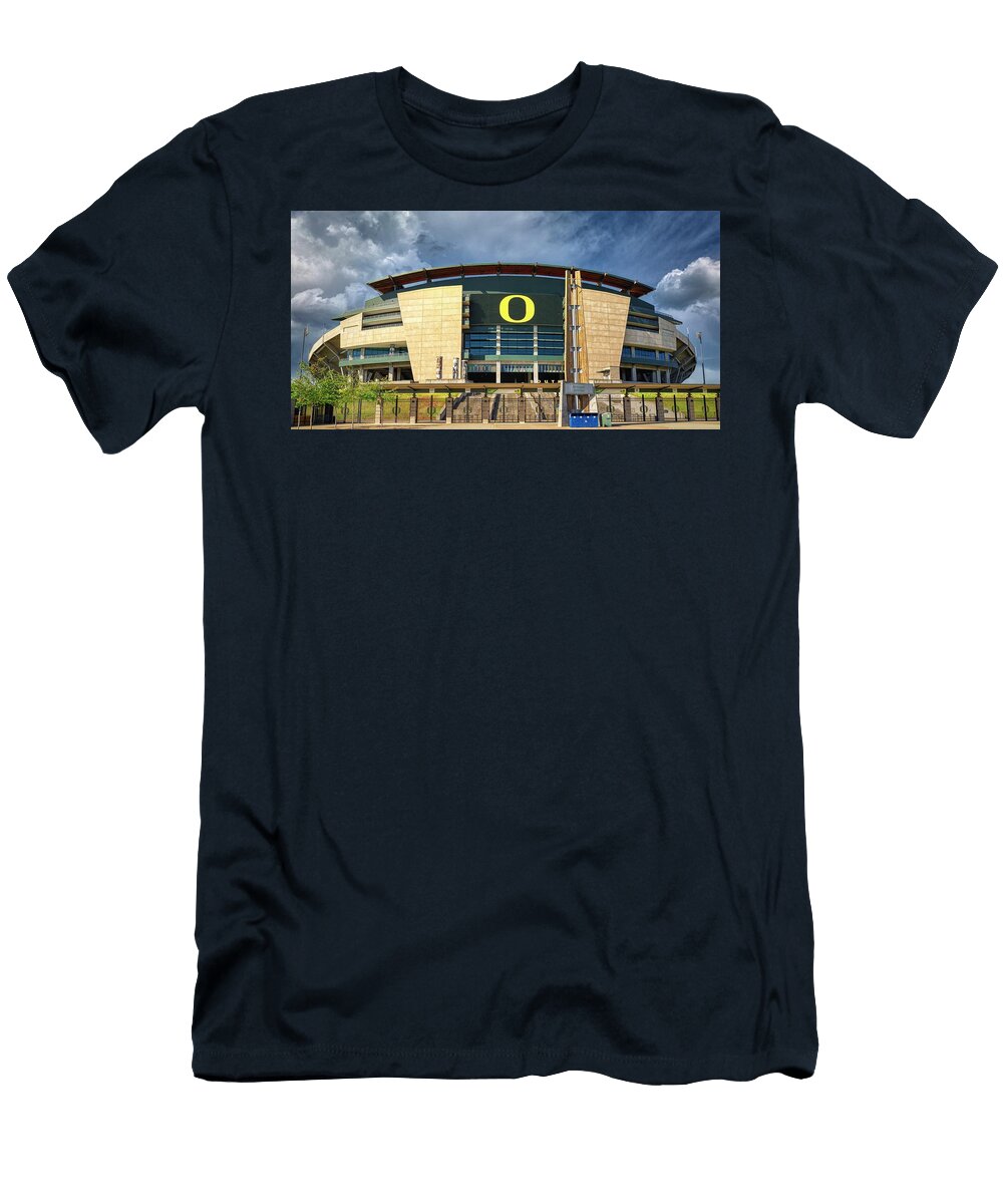 1 Autzen Stadium Home of the Oregon Ducks Mountain Dreams T-Shirt