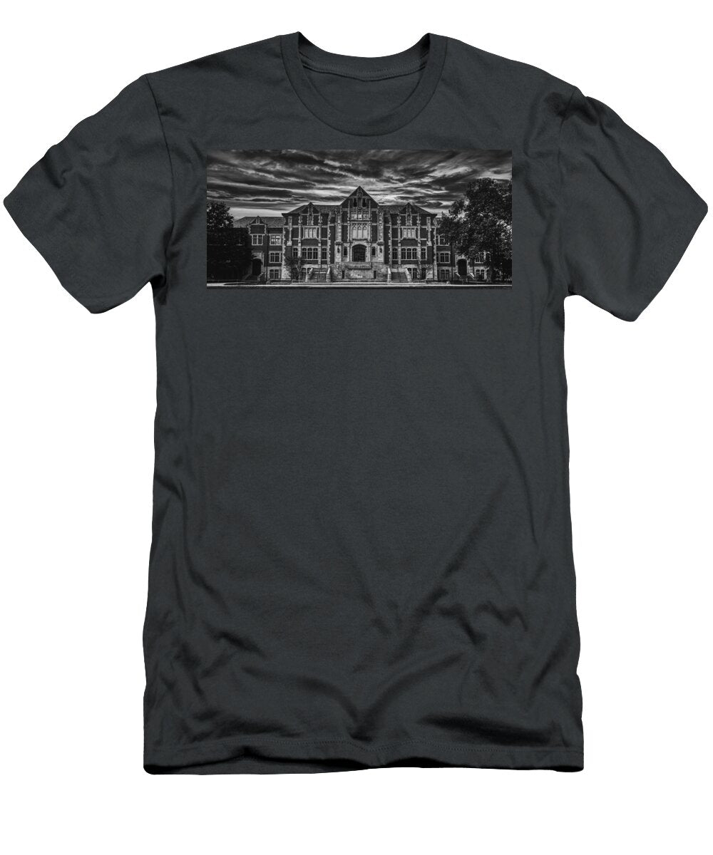 1 Ball State University Campus At Sunset Mountain Dreams T-Shirt