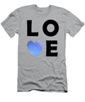 1 Blue Mosaic Stained Glass with Pink Highlights Elena Sysoeva T-Shirt