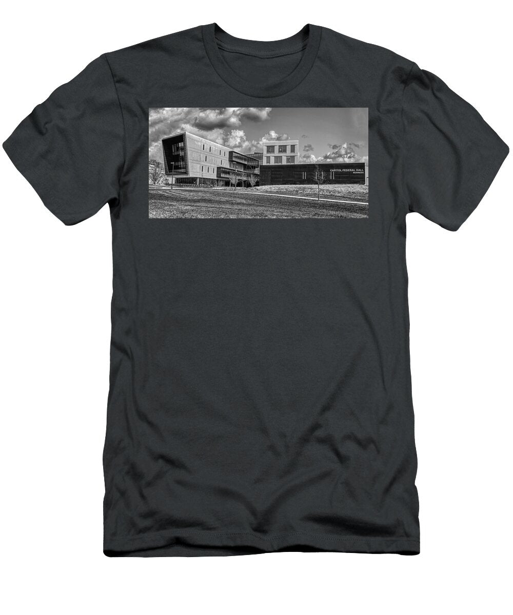 1 Capitol Federal Hall School of Business University of Kansas Mountain Dreams T-Shirt