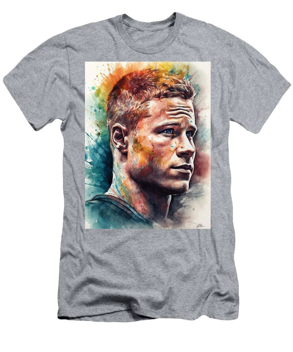 1 Christian Mccaffrey Dieu Vuong Kha T-Shirt