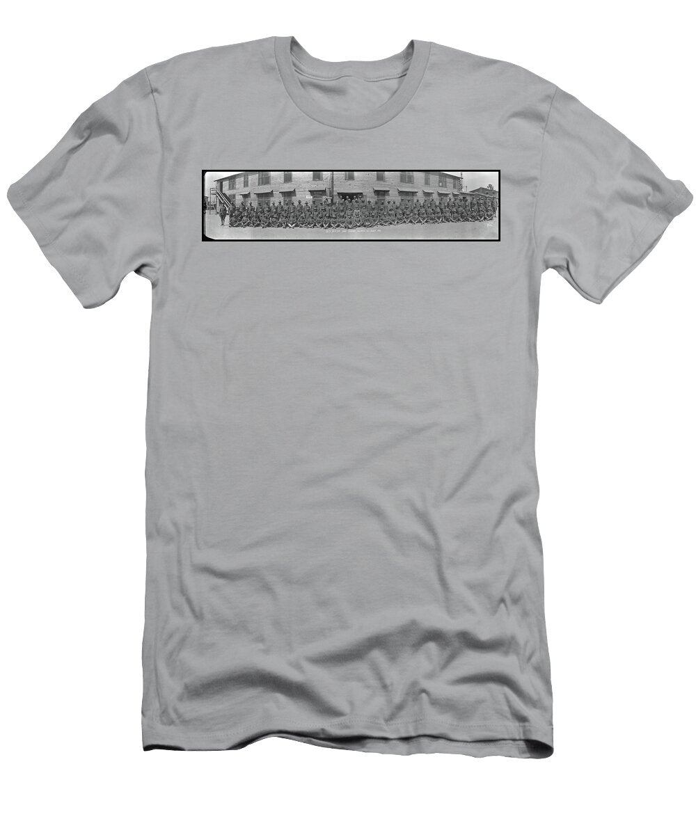 1 Company E 371st Infantry Camp Jackson Fred Schutz Collection T-Shirt