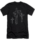 1 Cross Lineart Christian Manuel Schmucker T-Shirt