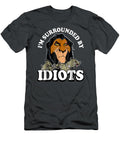 1 Disney Lion King Scar Hyenas Surrounded By Idiots Dhruvq Daena T-Shirt