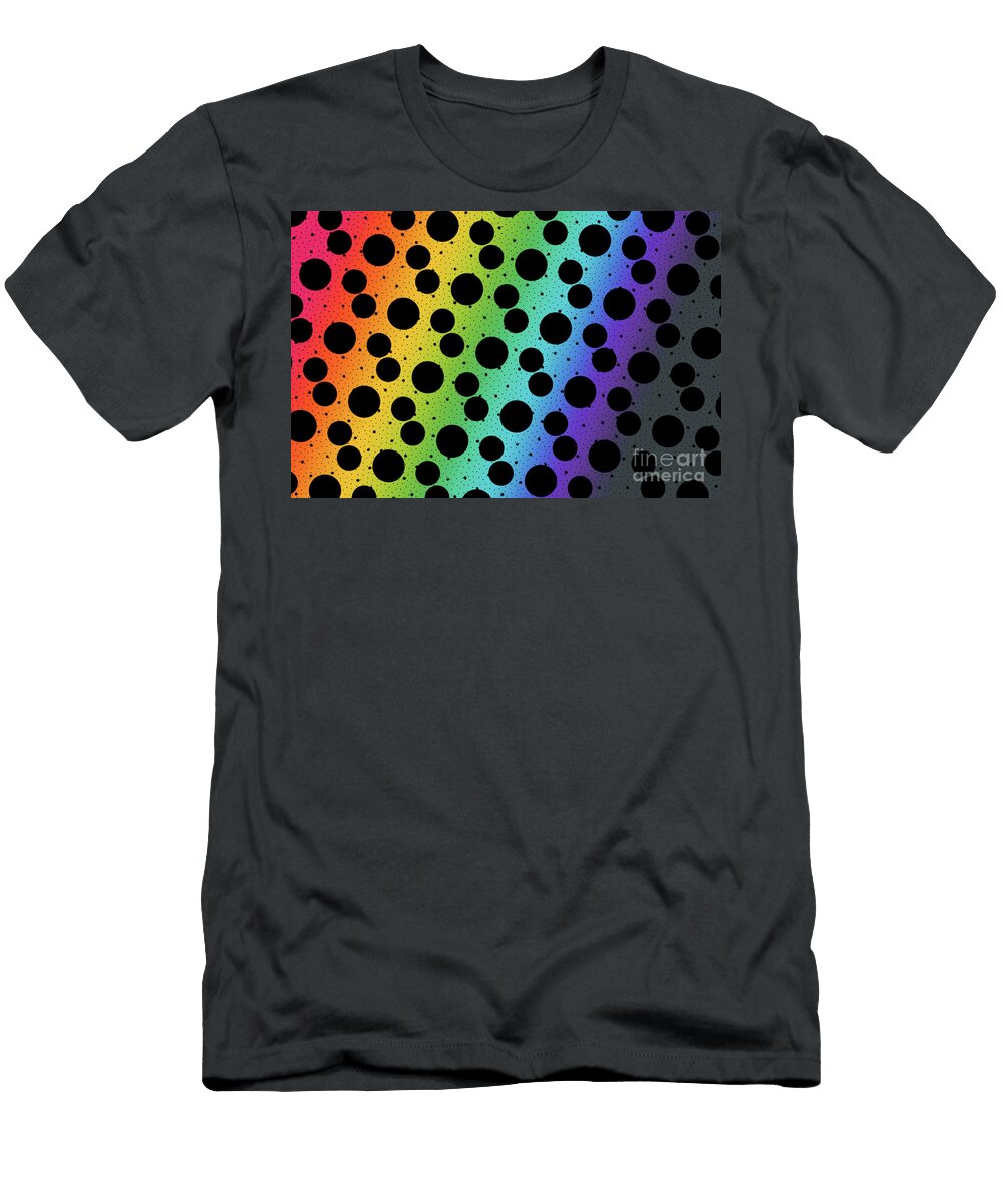 1 Dots Pattern Texture Background Flat Dotted Spotted Pattern Mo Turgay Koca T-Shirt