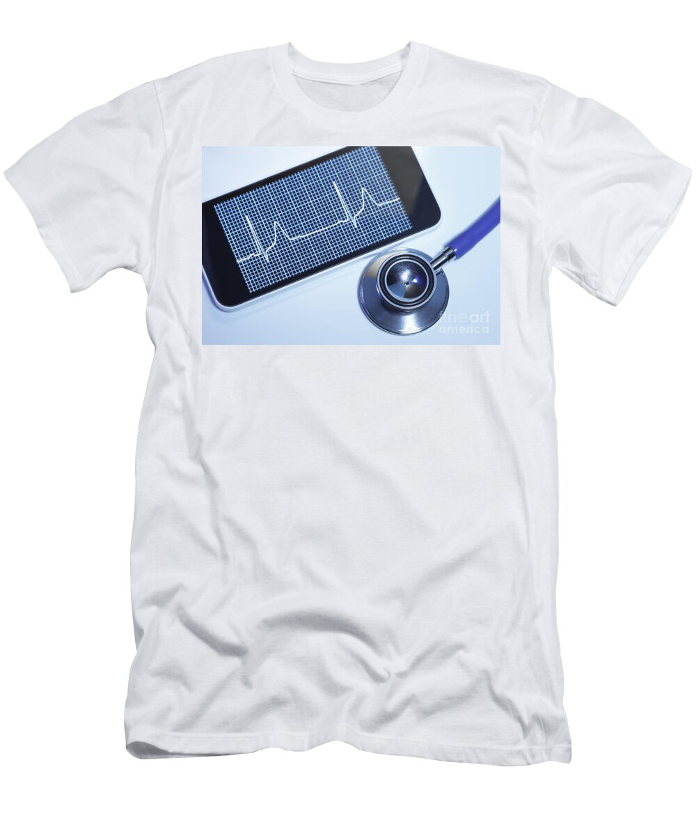1 Electrocardiogram Giphotostock T-Shirt