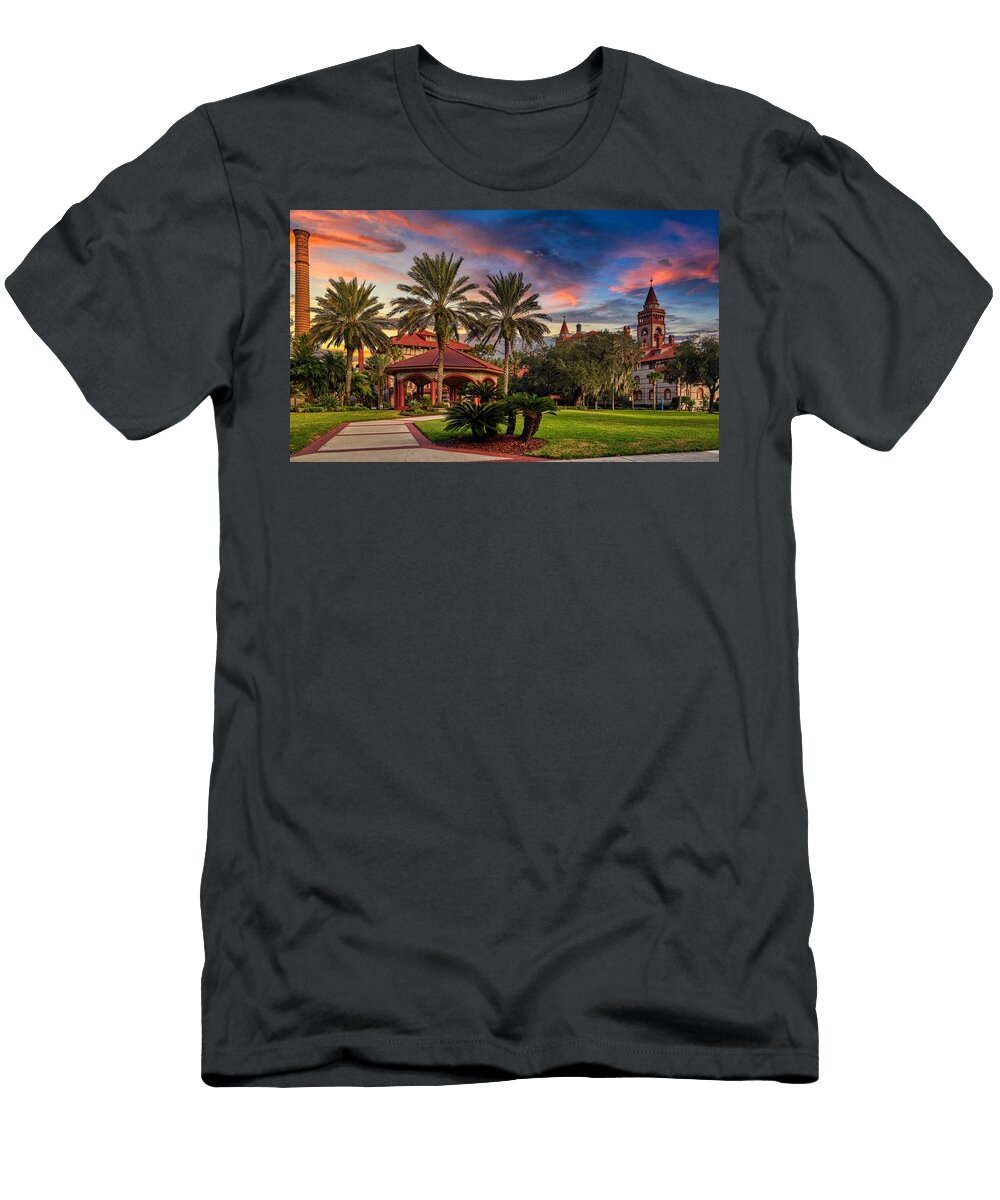 1 Flagler College Campus Mountain Dreams T-Shirt