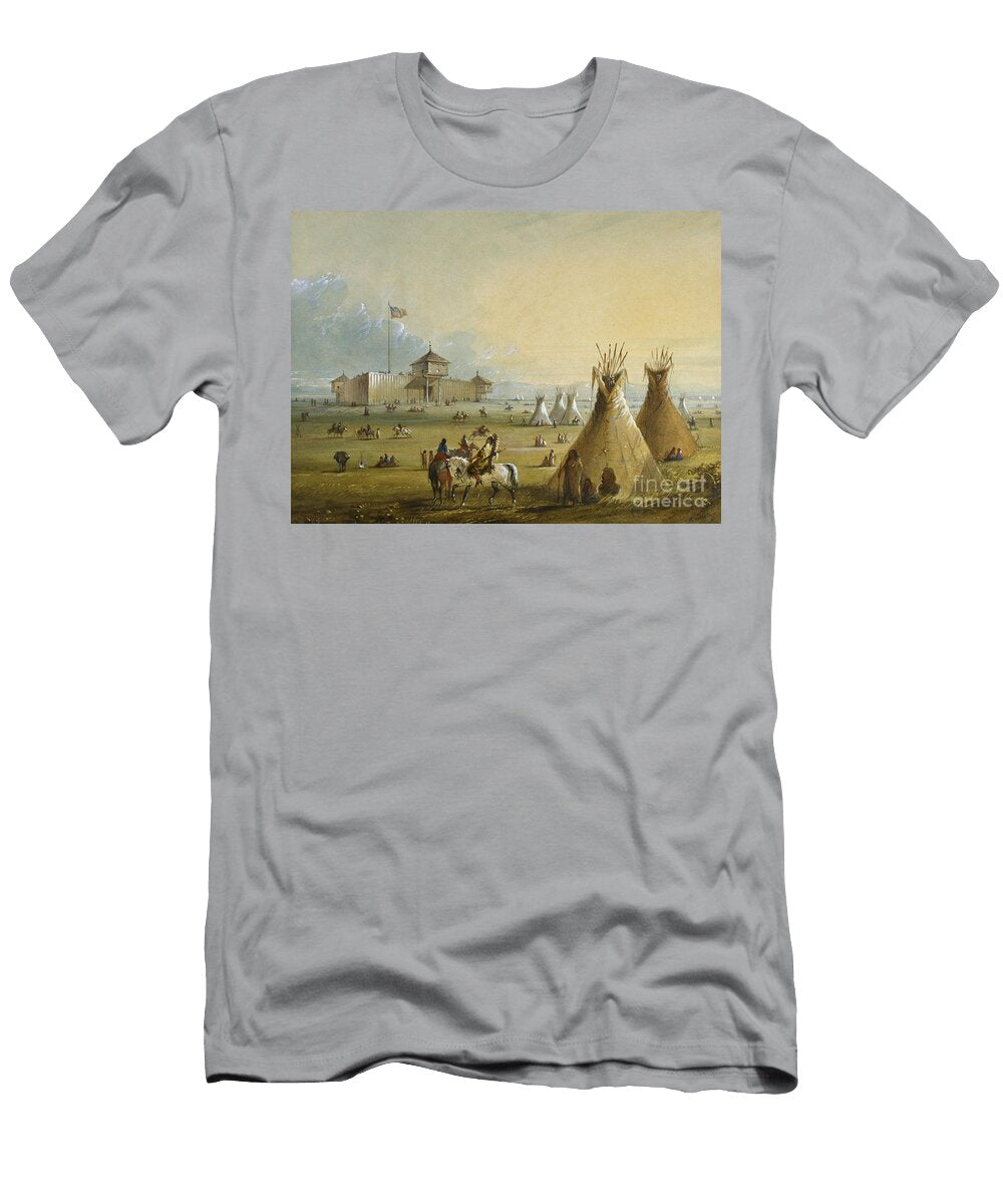 1 Fort Laramie Alfred Jacob Miller T-Shirt