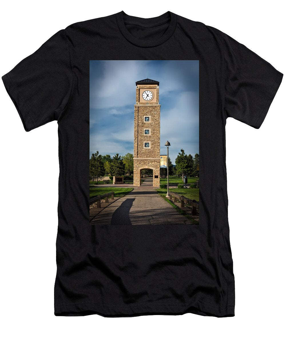 1 Fort Lewis College Clock Tower Mountain Dreams T-Shirt