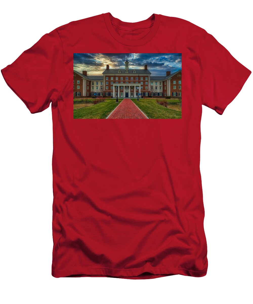 1 Franklin and Marshall College At Sunset Lancaster Pennsylvania Library of Congress T-Shirt