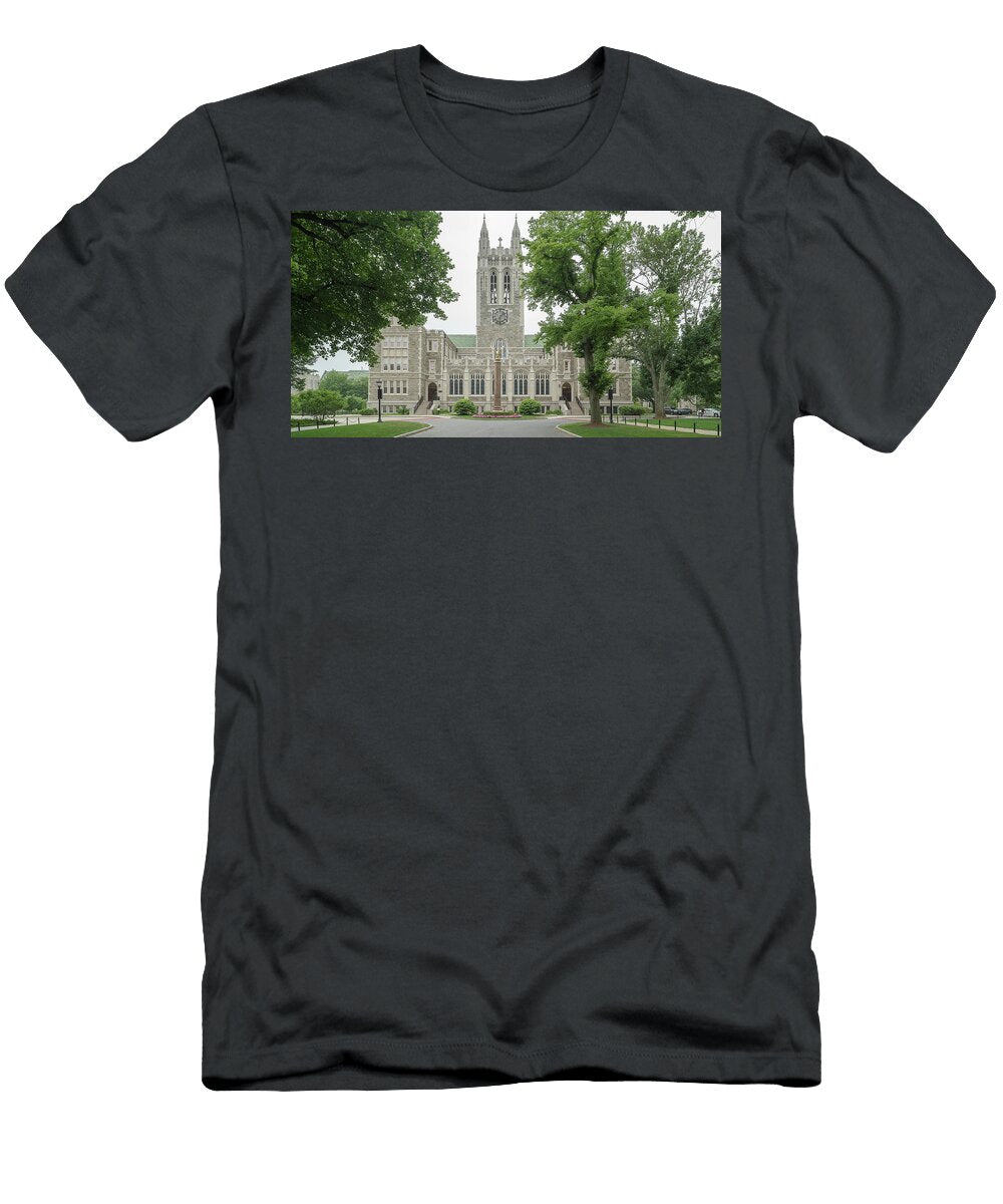 1 Front View of Gasson Hall Chestnut Panoramic Images T-Shirt