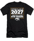 1 Funny Graduation Future Class of 2027 I Survived 8th Grade Maximus Designs T-Shirt