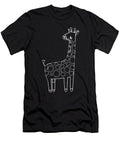 1 Giraffe Lineart Manuel Schmucker T-Shirt