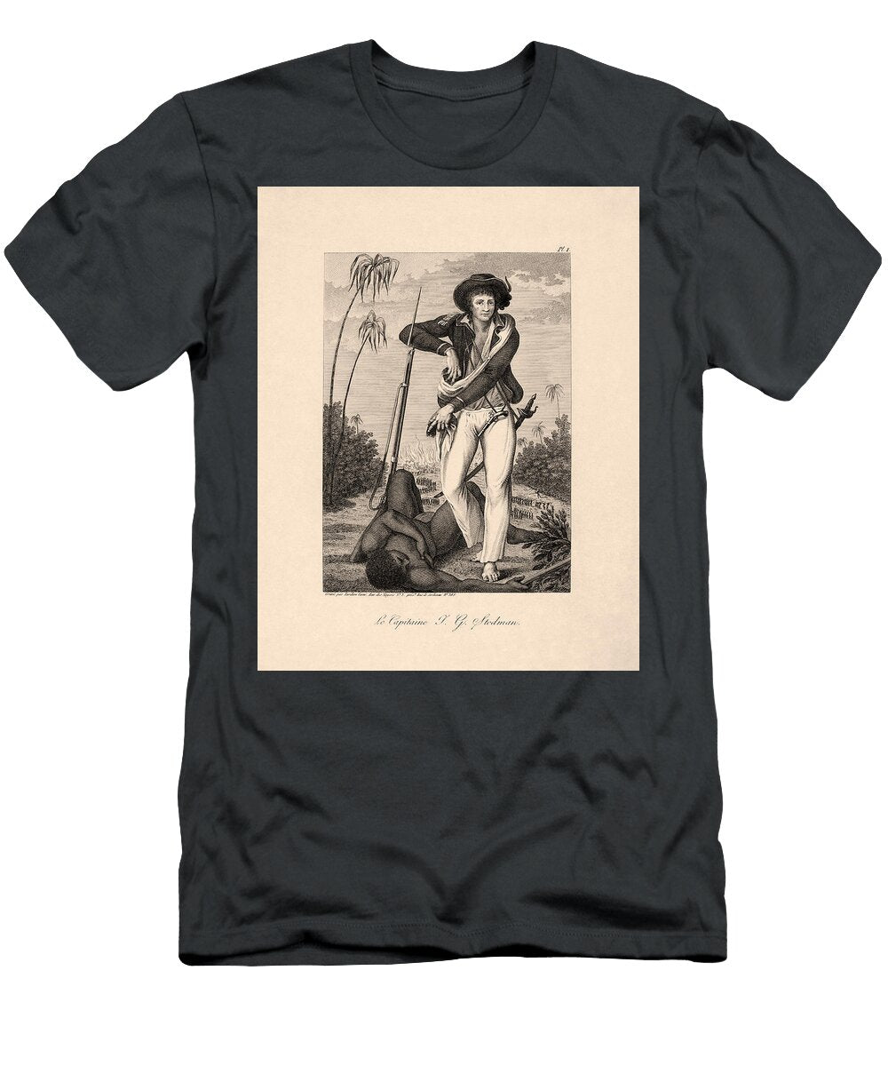 1 Gravure Voorstellende De Kapitein Jg Stedman Tmno 3728 544b 1 Edit Motionage Designs T-Shirt