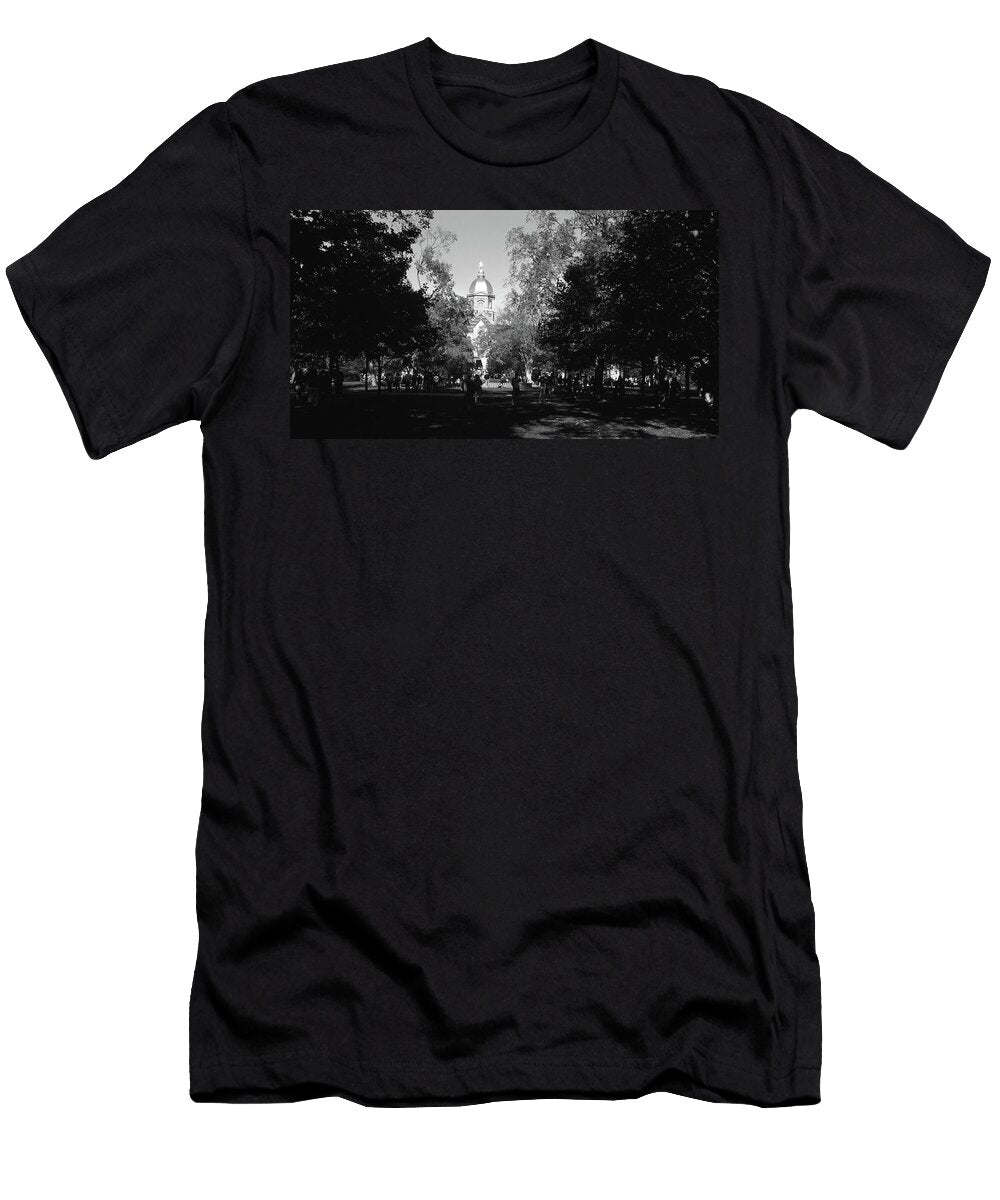1 Group of People At a University Campus Panoramic Images T-Shirt