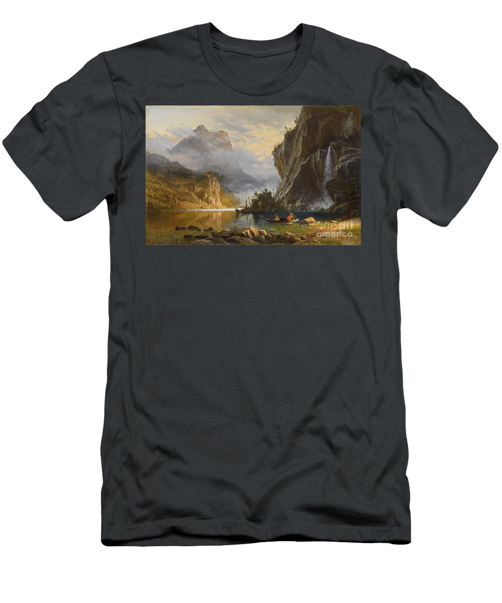 1 Indians Spear Fishing Albert Bierstadt T-Shirt
