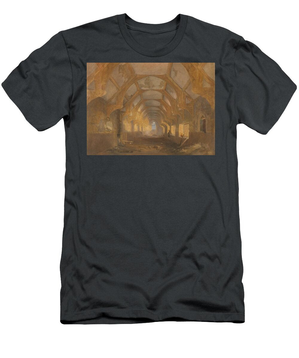 1 Interior of a Dormitory of the Ipswich Blackfriars At the End of Its Period of Occupation By Ipswich John Sell Cotman English T-Shirt