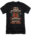 1 Junior Accountant We Do Precision Job Gift Item Shi Hu Kang T-Shirt