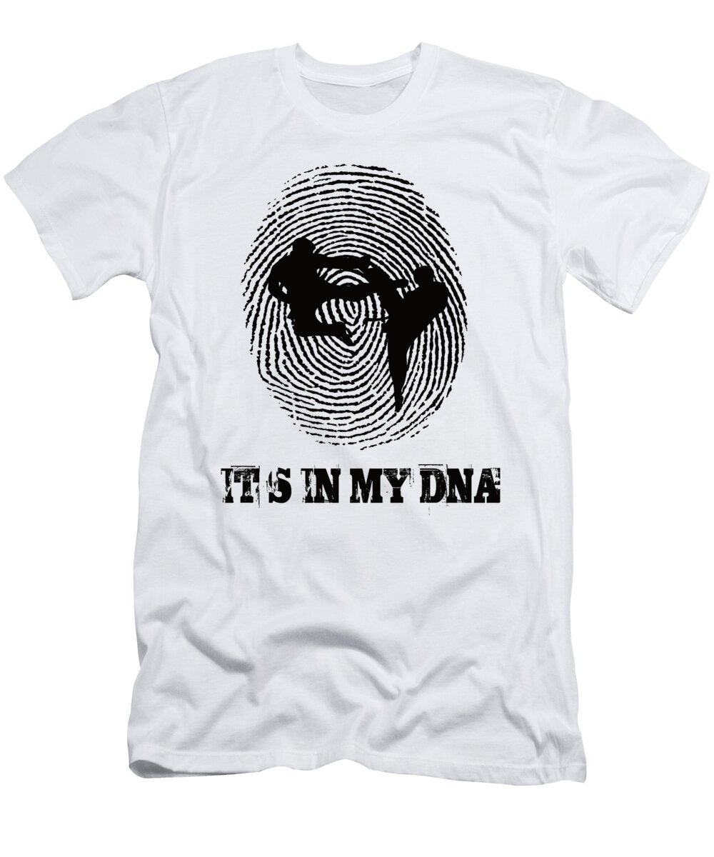 1 Karate Its in My Dna Steven Zimmer T-Shirt