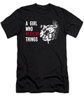 1 Ladies Kickboxing Mma Ladies Outfit Gift Benjamin Burkert T-Shirt