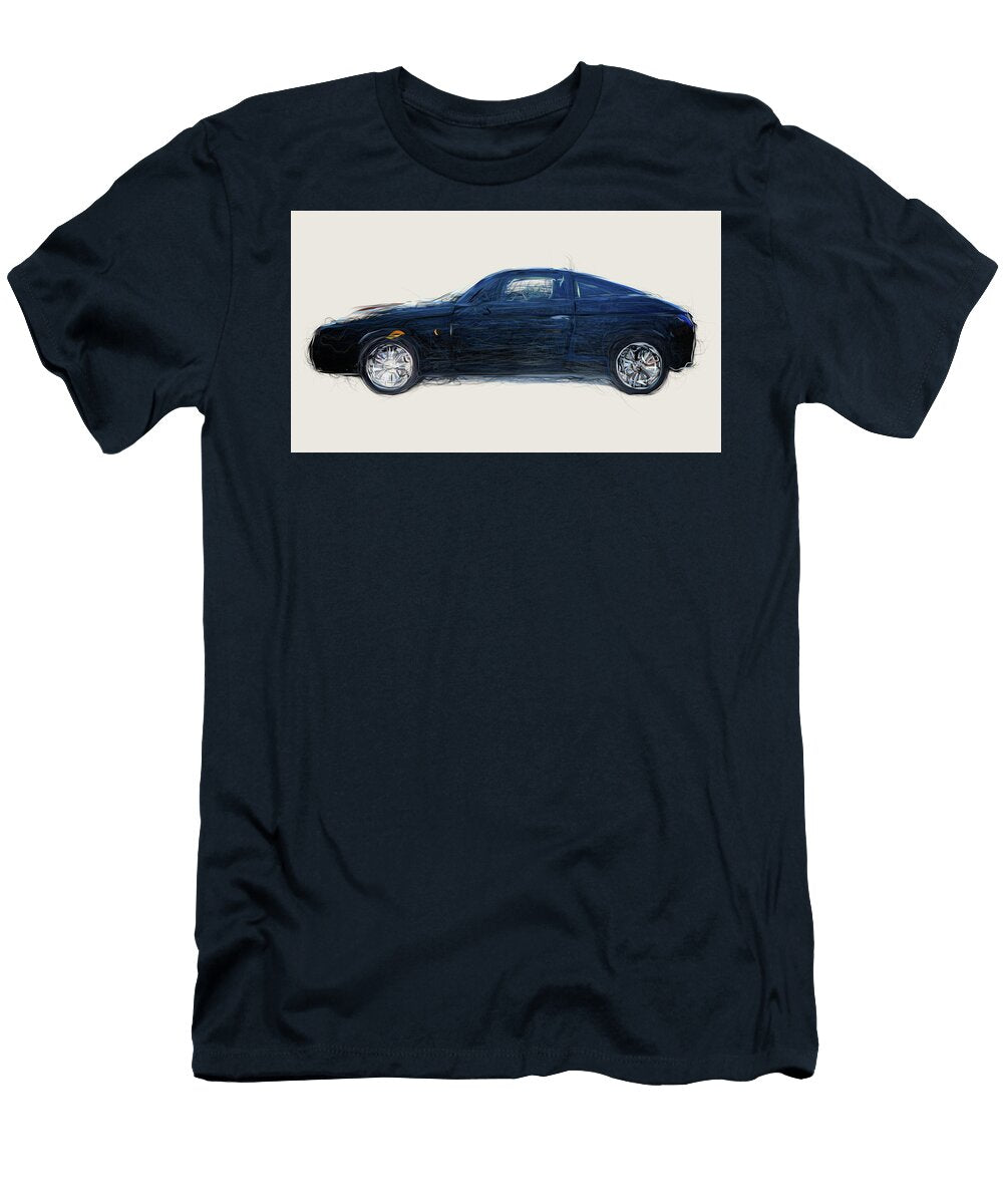 1 Lancia Hyena Drawing Carstoon Concept T-Shirt