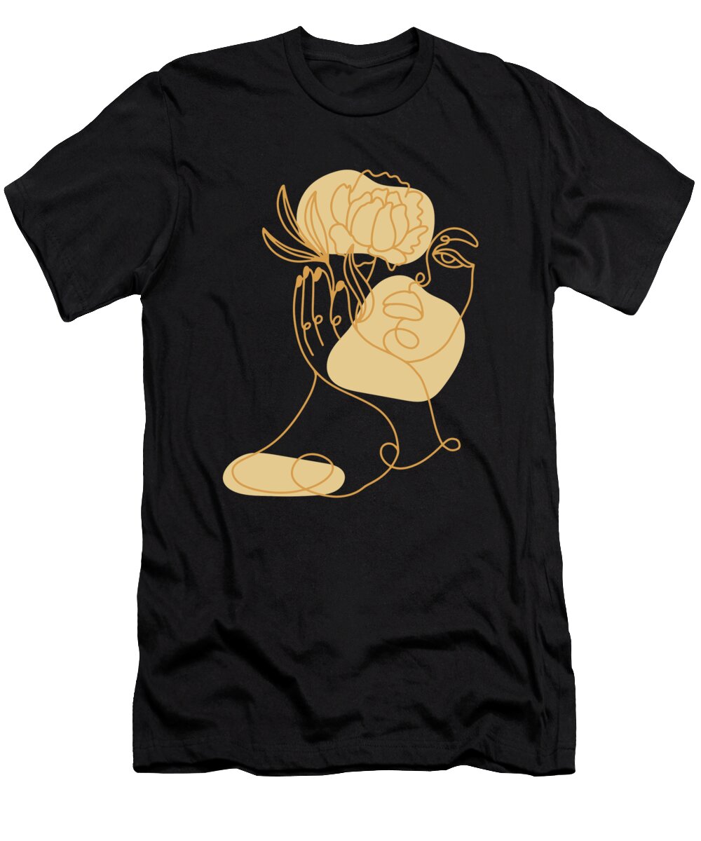 1 Lineart Ideas Gardener Horticulture Professional Gardening Graphics Lab T-Shirt