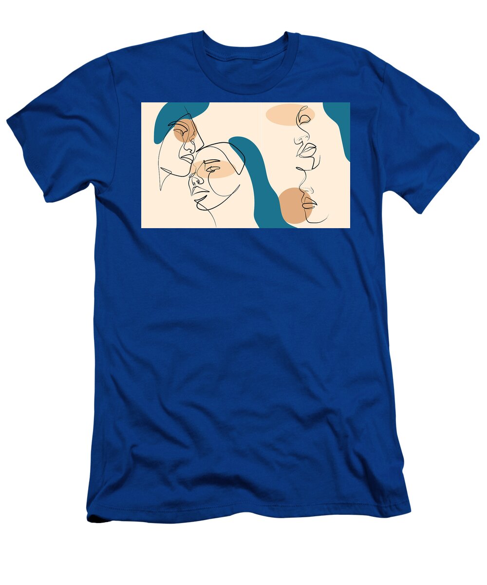 1 Lineart Vanja Grujic T-Shirt