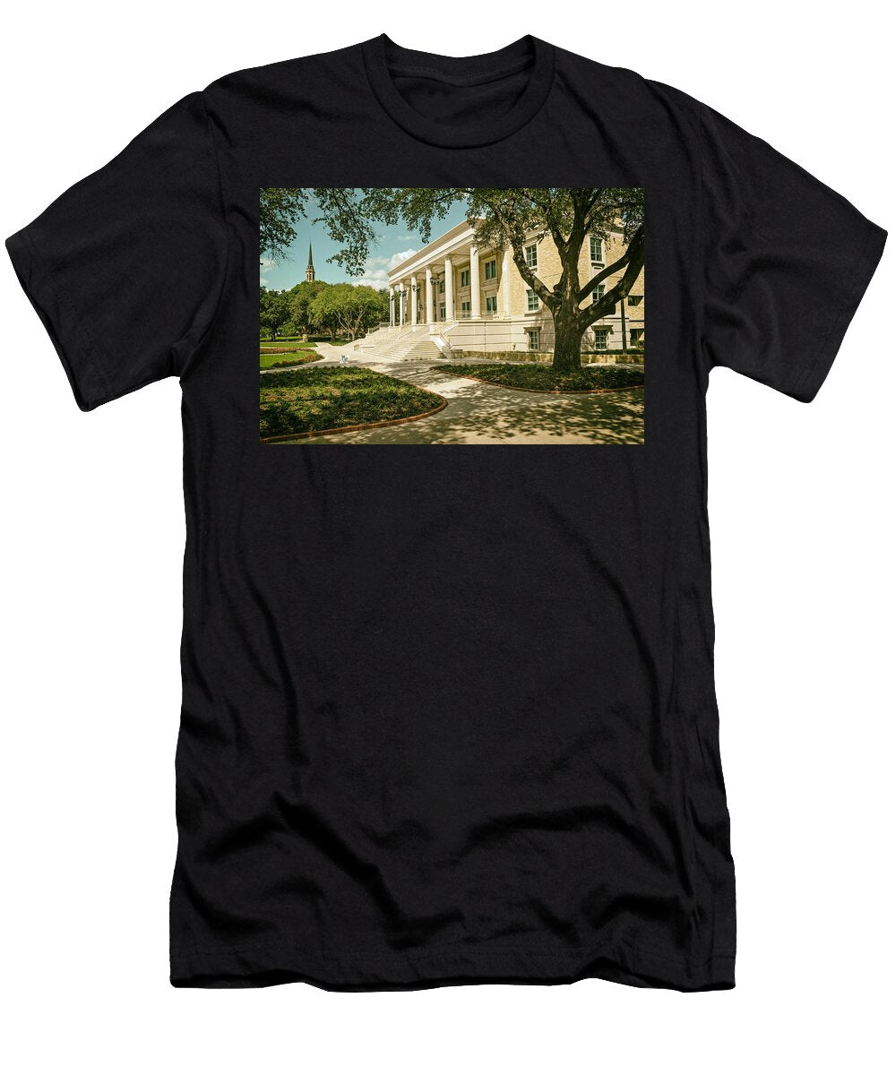 1 Mary Couts Burnett Library Tcu Mountain Dreams T-Shirt