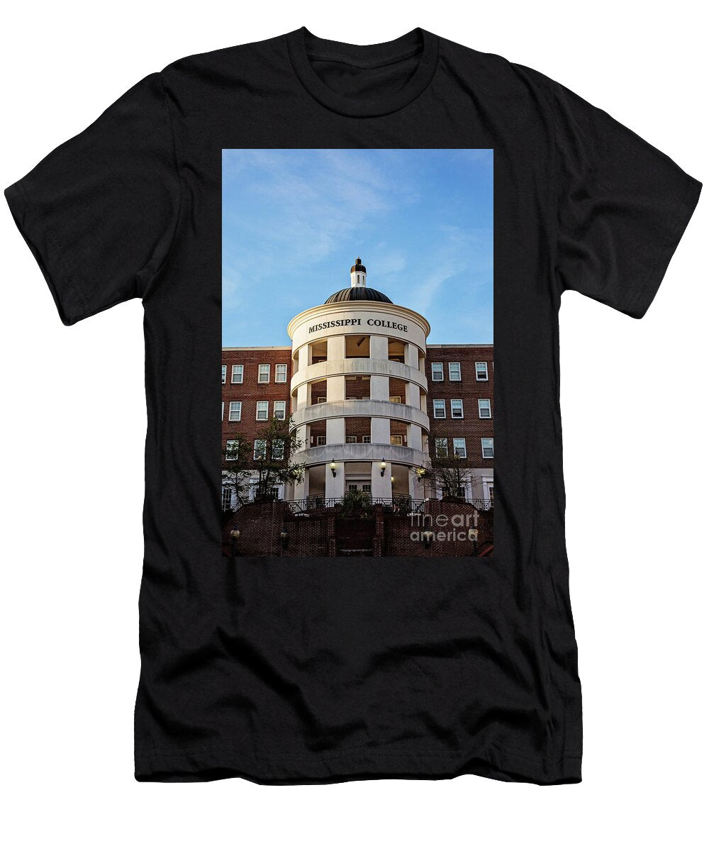 1 Mary Nelson Hall Mississippi College Scott Pellegrin T-Shirt