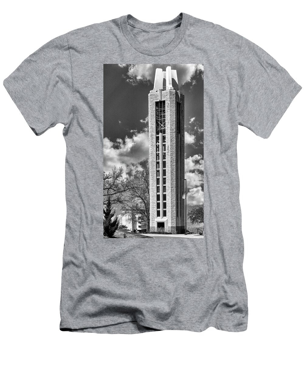 1 Memorial Campanile and Carillon University of Kansas Mountain Dreams T-Shirt