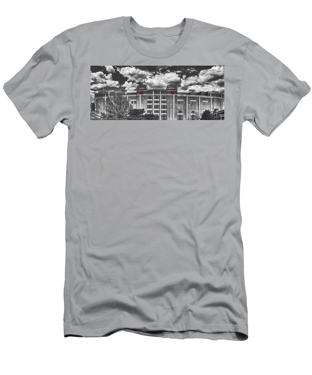 1 Memorial Stadium Home of the Nebraska Cornhuskers Mountain Dreams T-Shirt