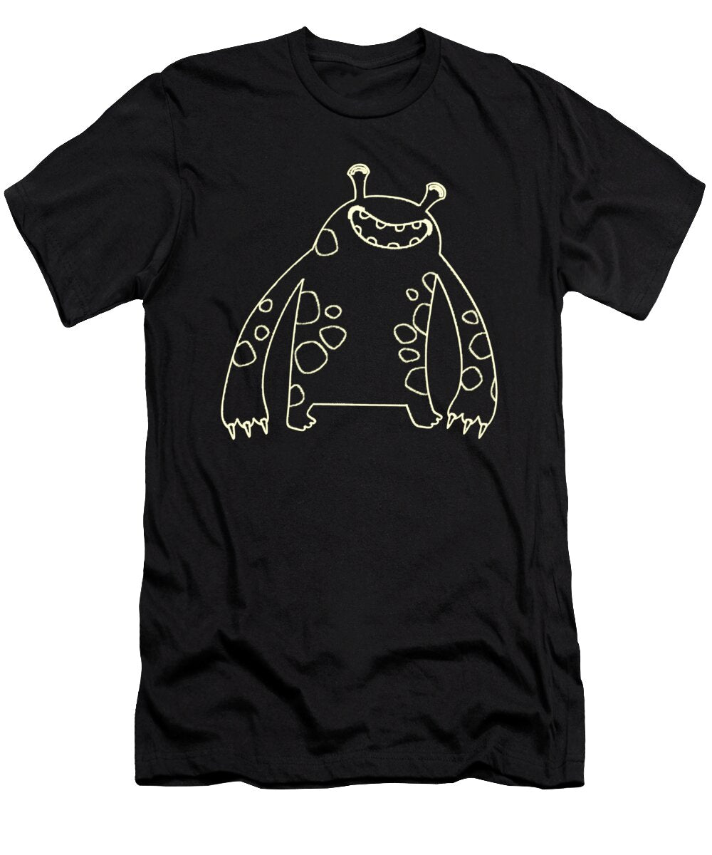 1 Monster Lineart Manuel Schmucker T-Shirt