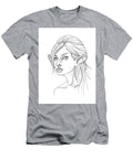 1 Mouse Girl Fantasy Character Original Hand Drawn Sketch Ink and Pencil Pavel Shamav T-Shirt