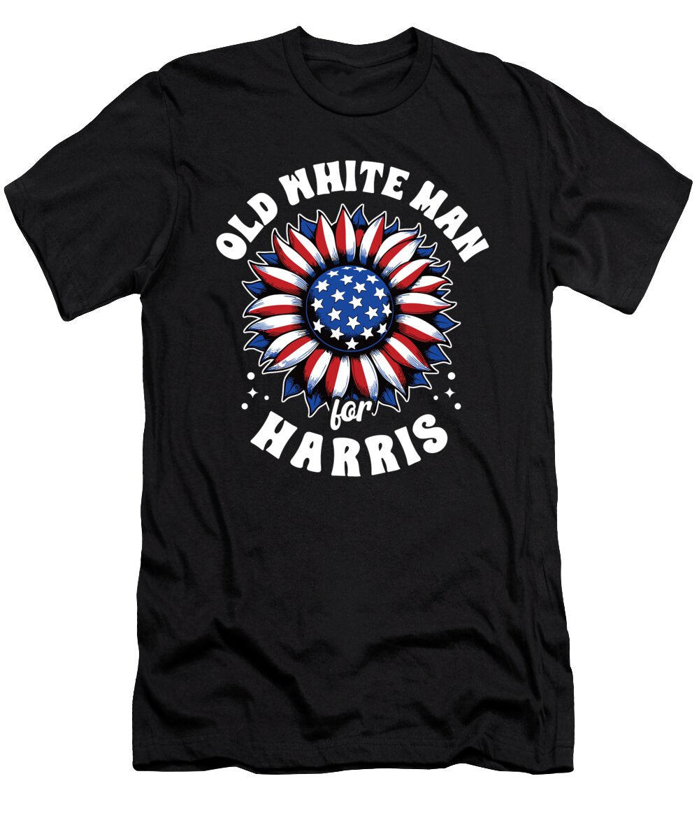 1 Old White Man for Kamala Harris 2024 Me T-Shirt