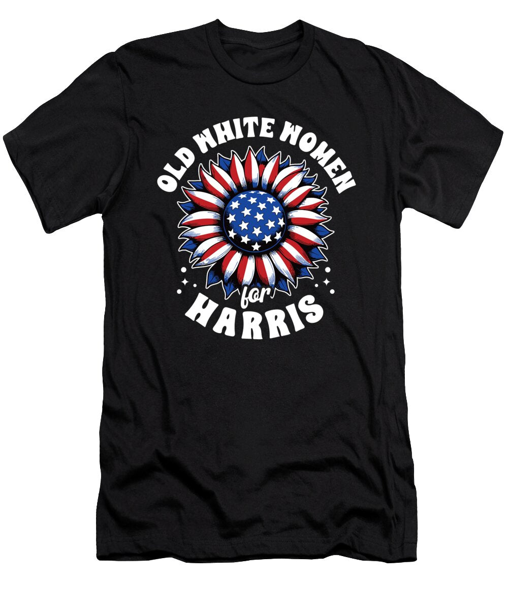 1 Old White Women for Kamala Harris 2024 Me T-Shirt