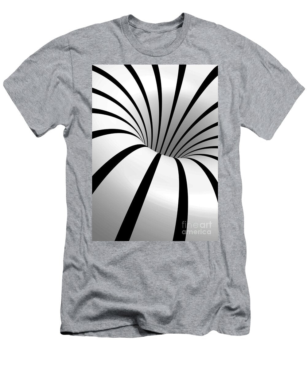 1 Optical Illusion Tube 3d Jodoto Design T-Shirt
